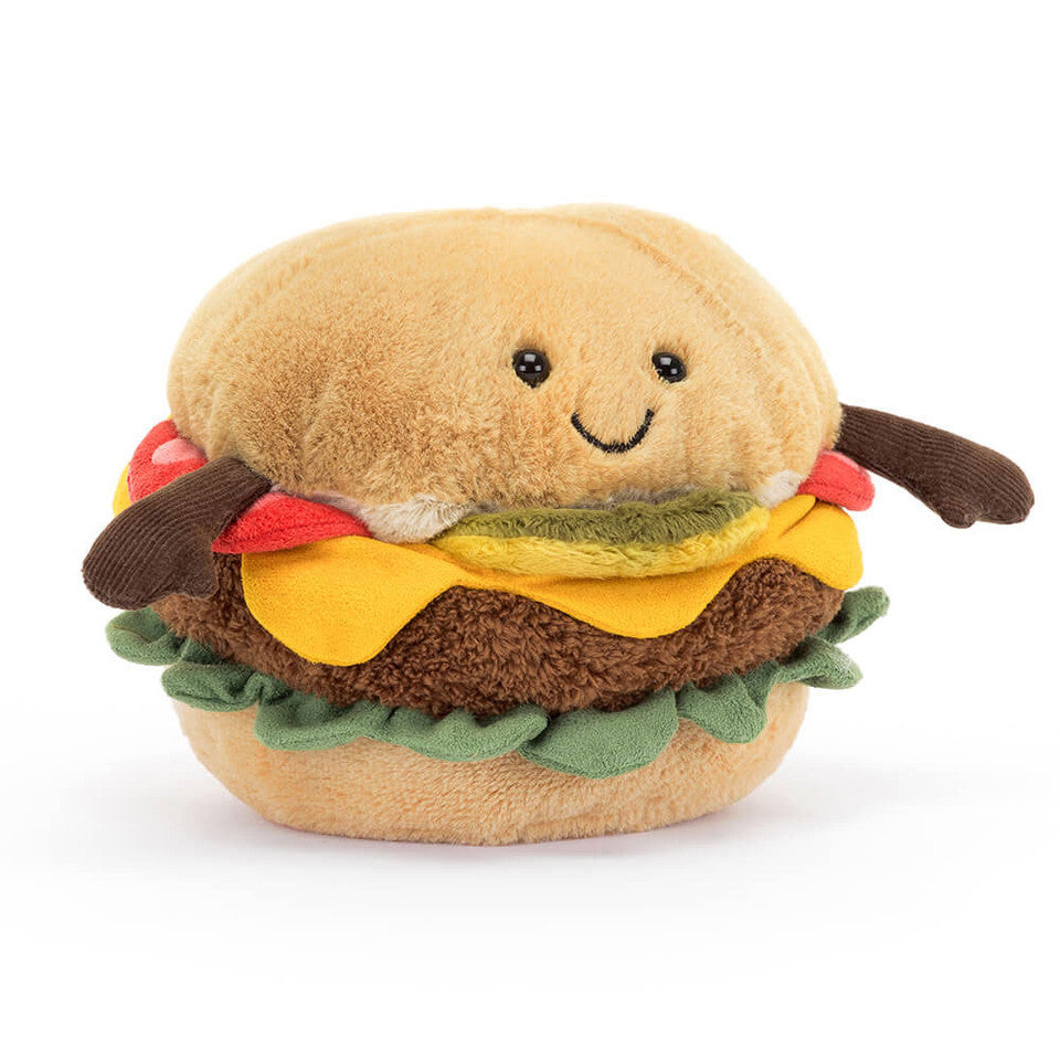 Jellycat Burger Plush
