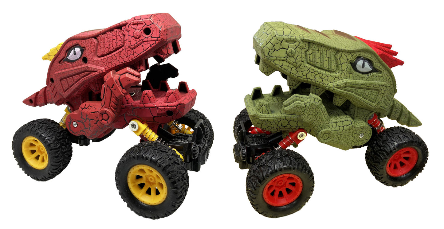 Pull Back Dino Truck