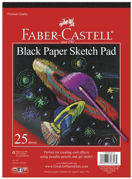 Black Paper Pad