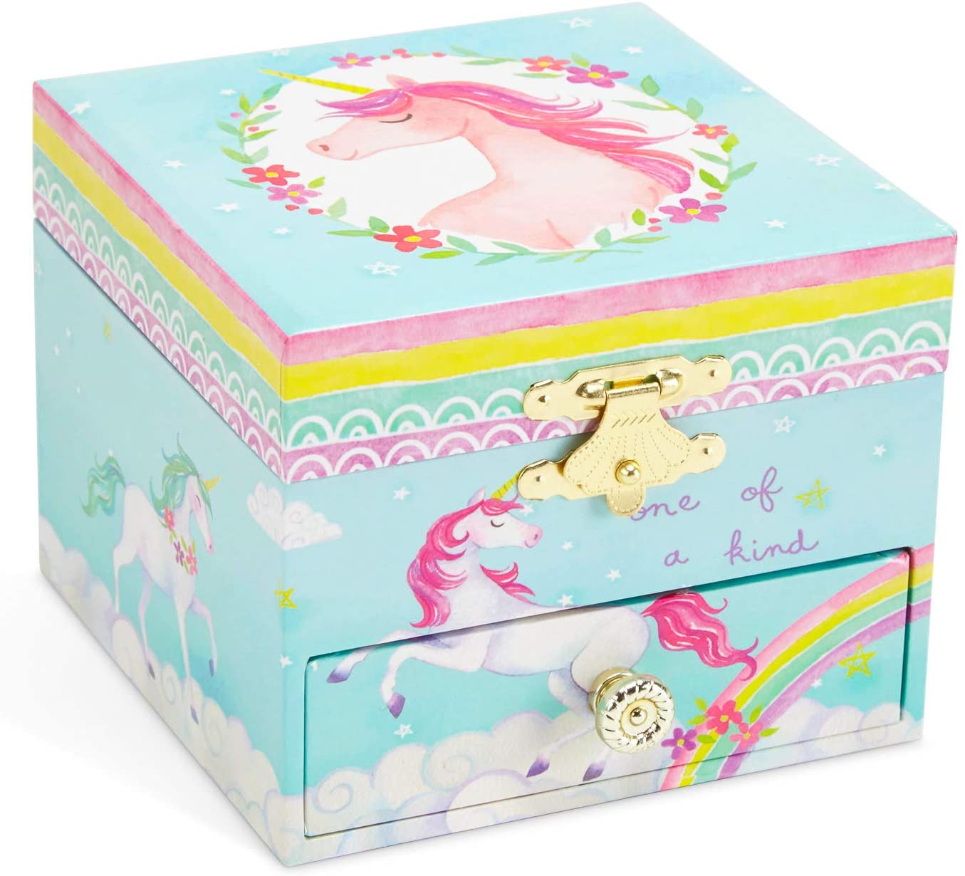 Unicrn Rinbw Jewelry Bx