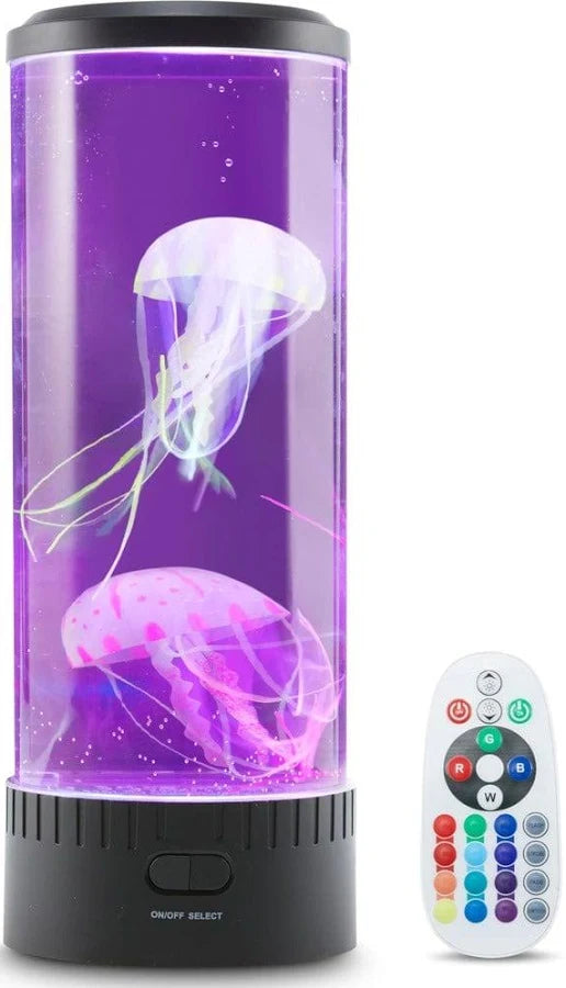 Jelly Fish Lamp Metallic Purple