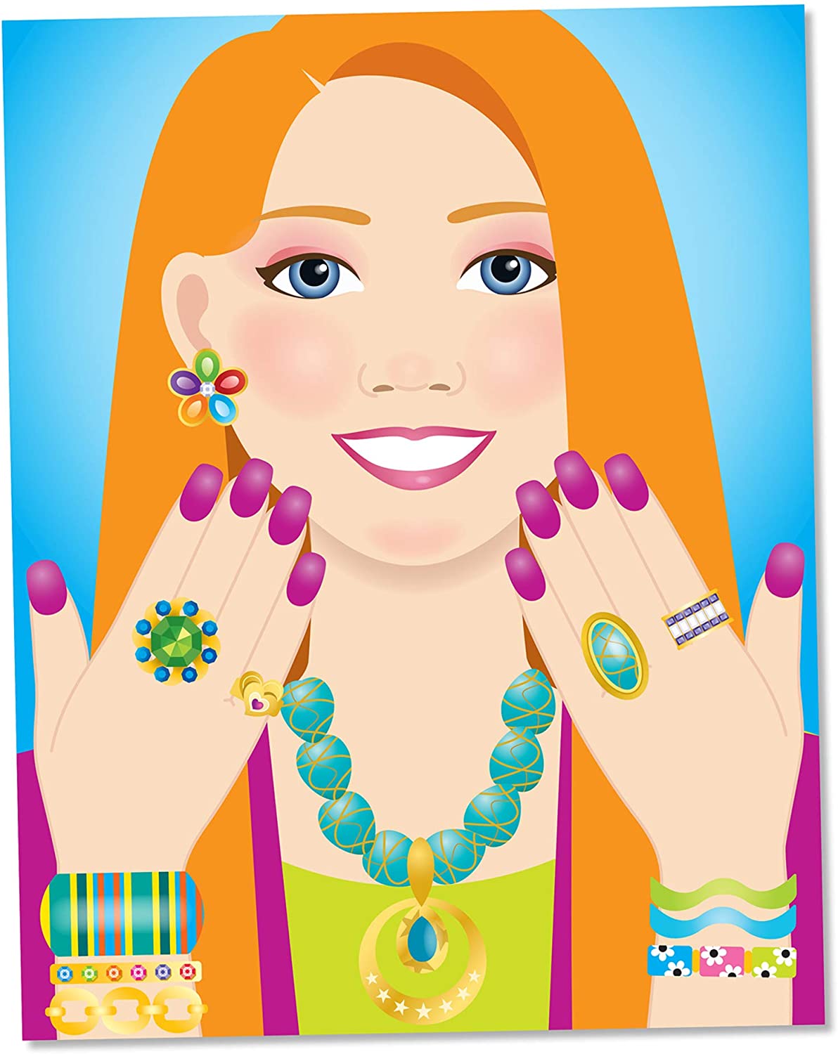 Jewelry Nail Sticker Pad