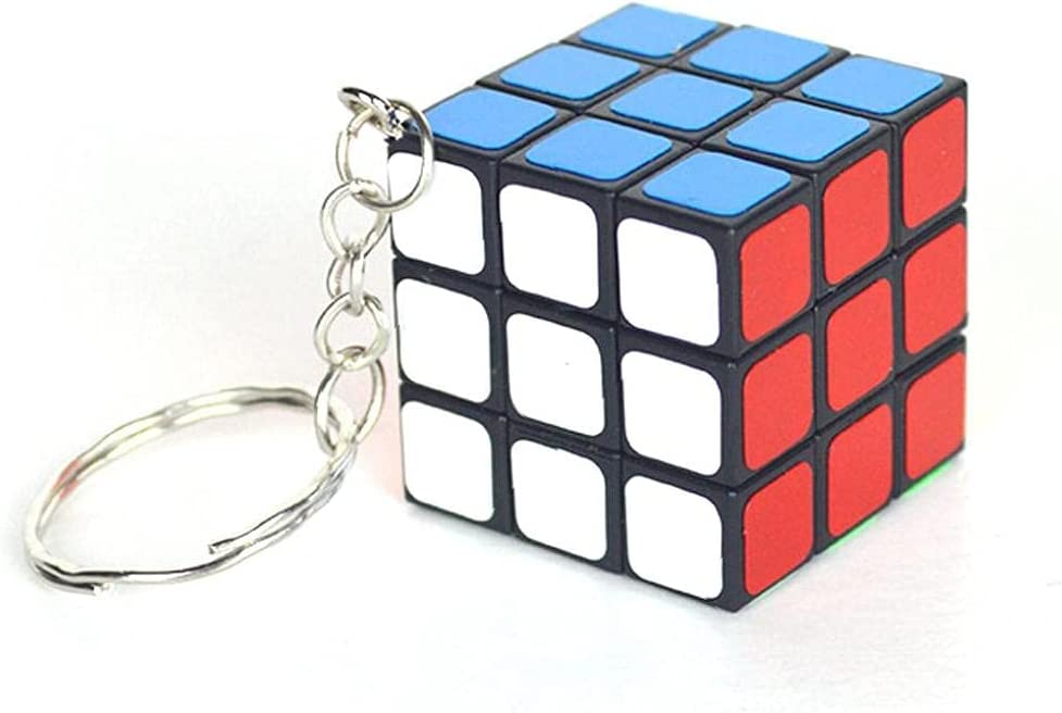 Rubiks 3x3 Keychain