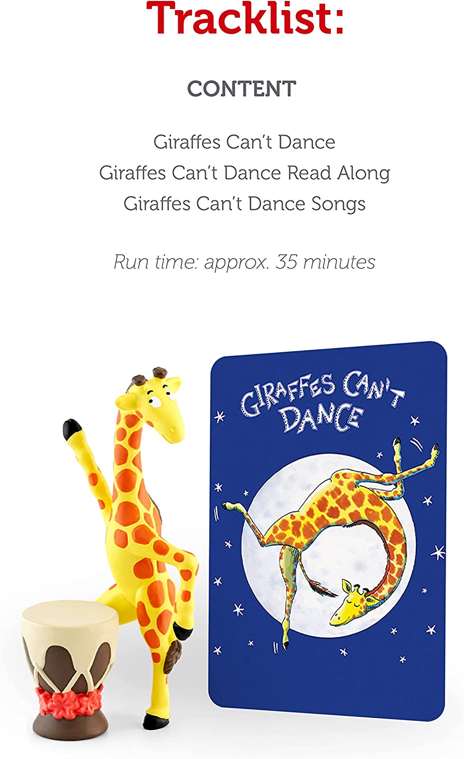 *tonie Giraffes Cant Danc