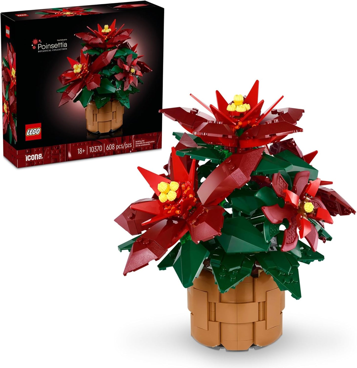 *lego® Poinsettia Plant