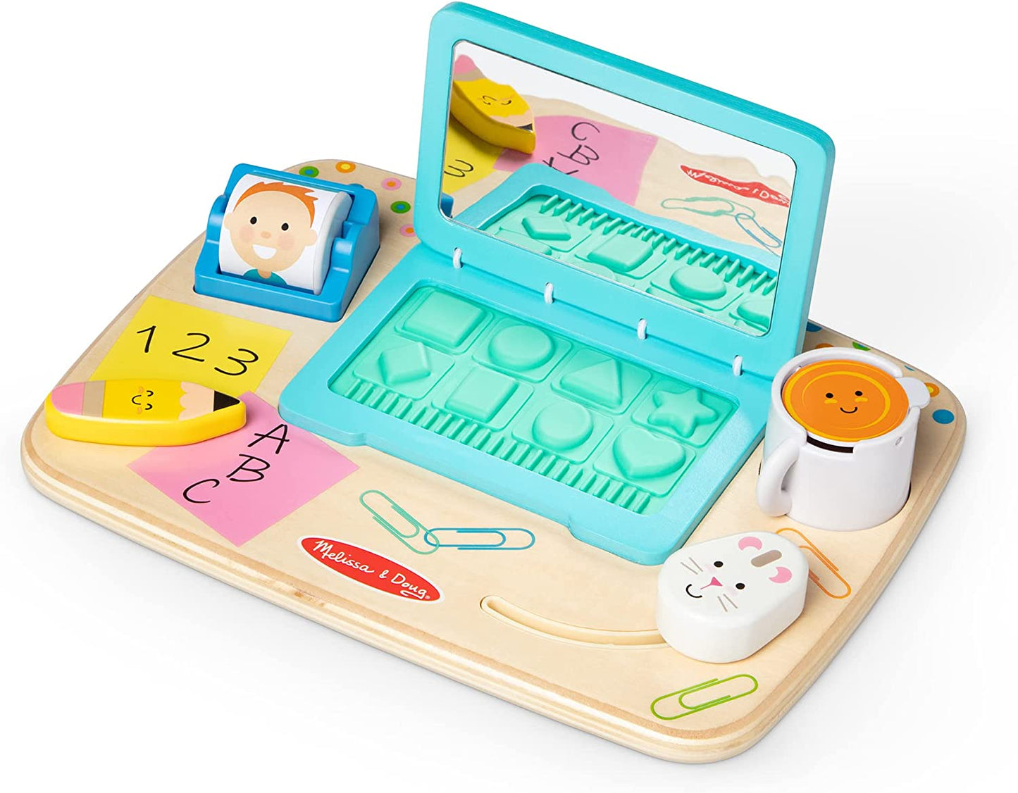 *wooden Work Play Desktop