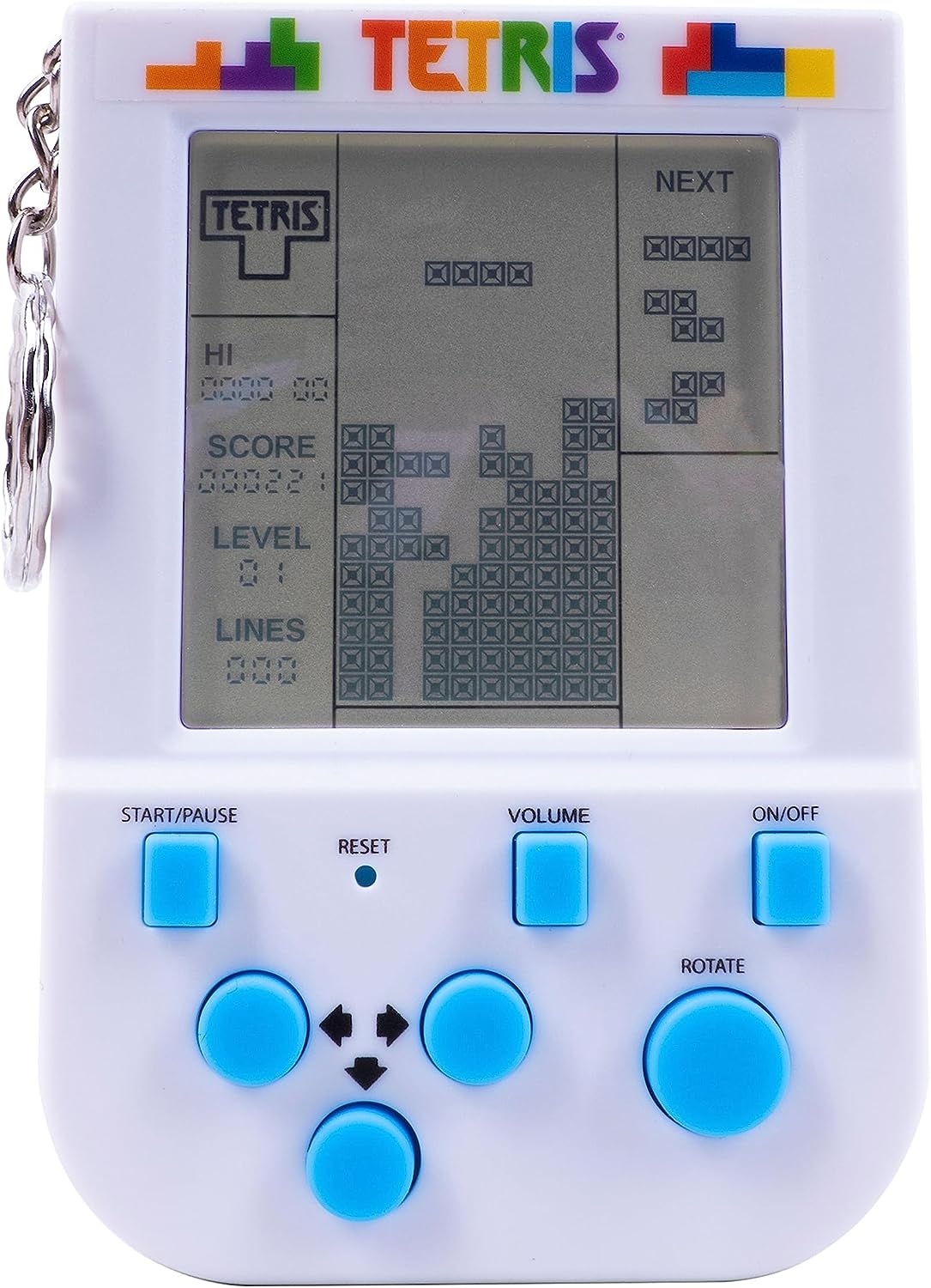 Tetris Keyring Arcade Gam