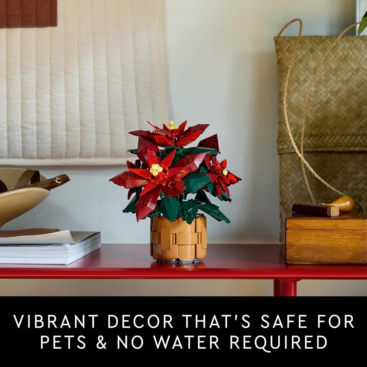 *lego® Poinsettia Plant