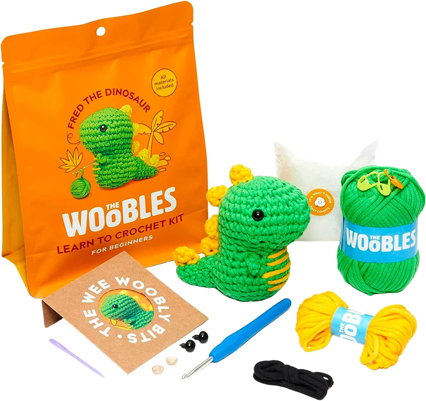 Fred the Dinosaur Crochet