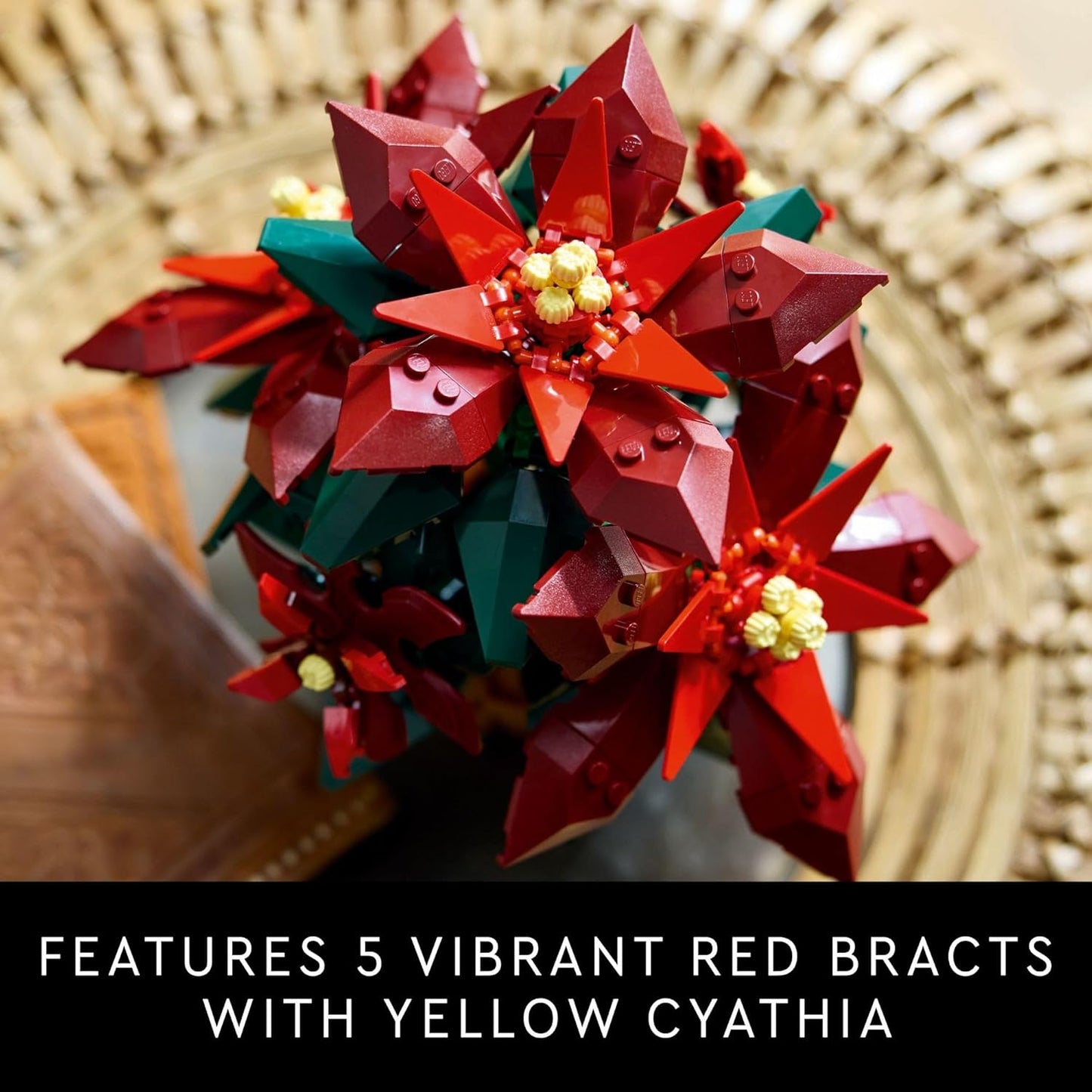 *lego® Poinsettia Plant