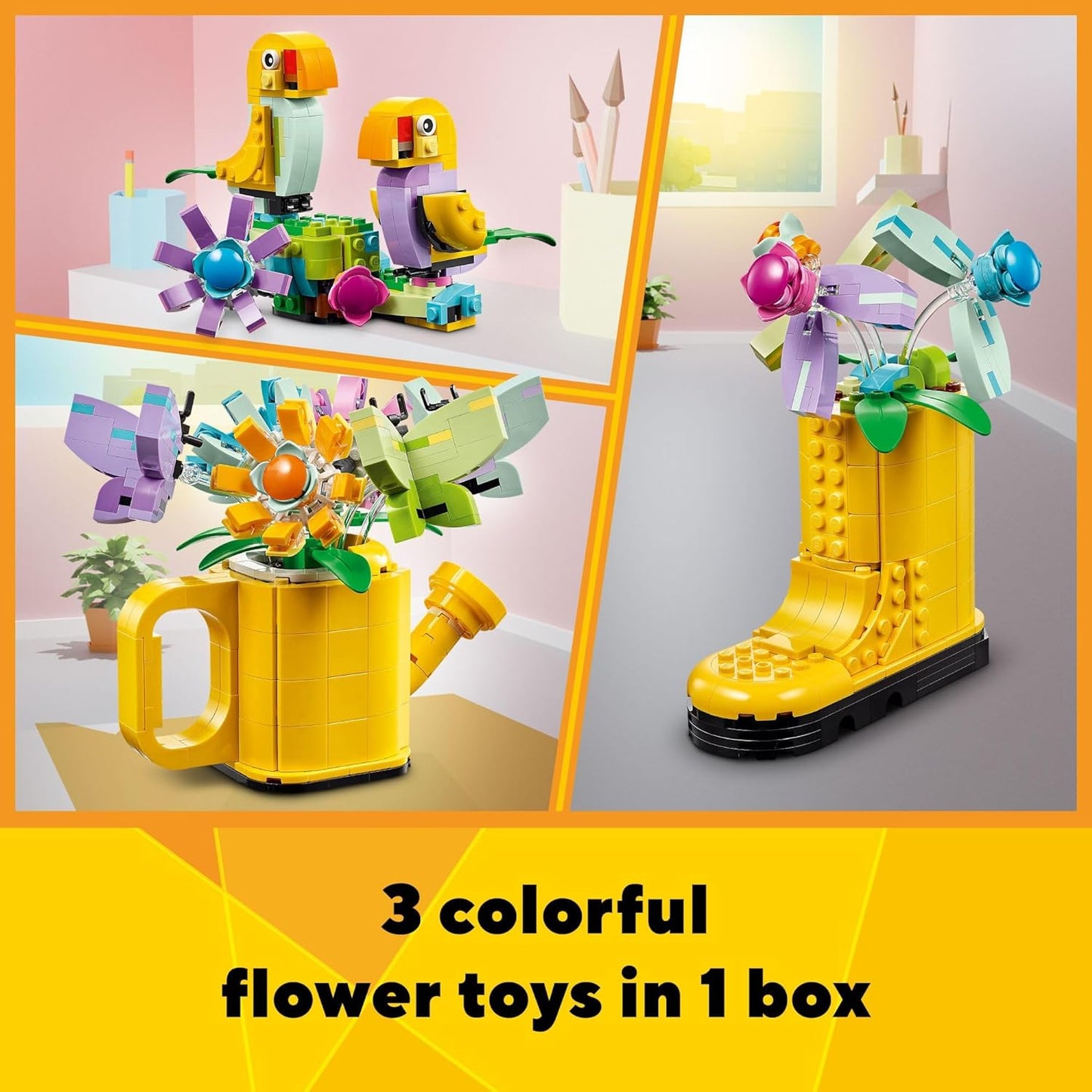 Lego® Flowers in Watering