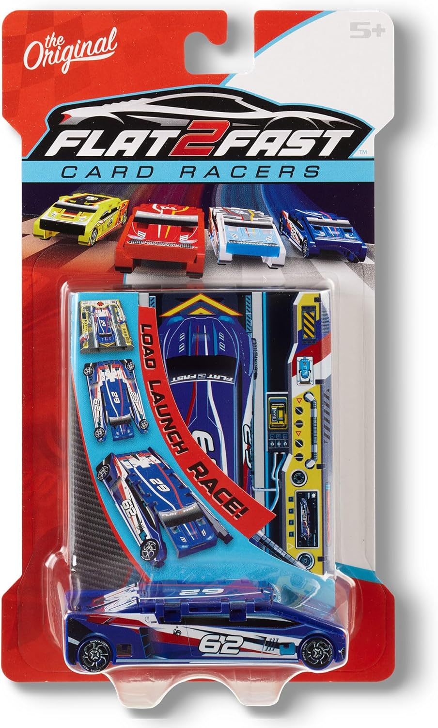 Blue Flat 2 Fast Car