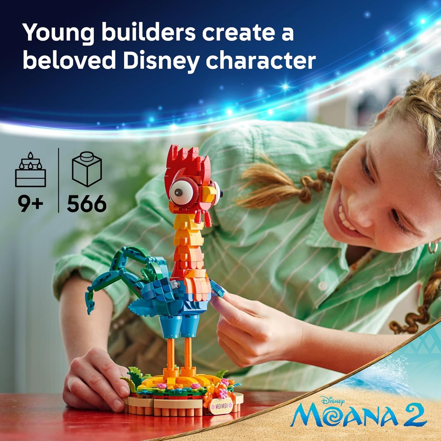Disney Moana 2 Heihei Leg