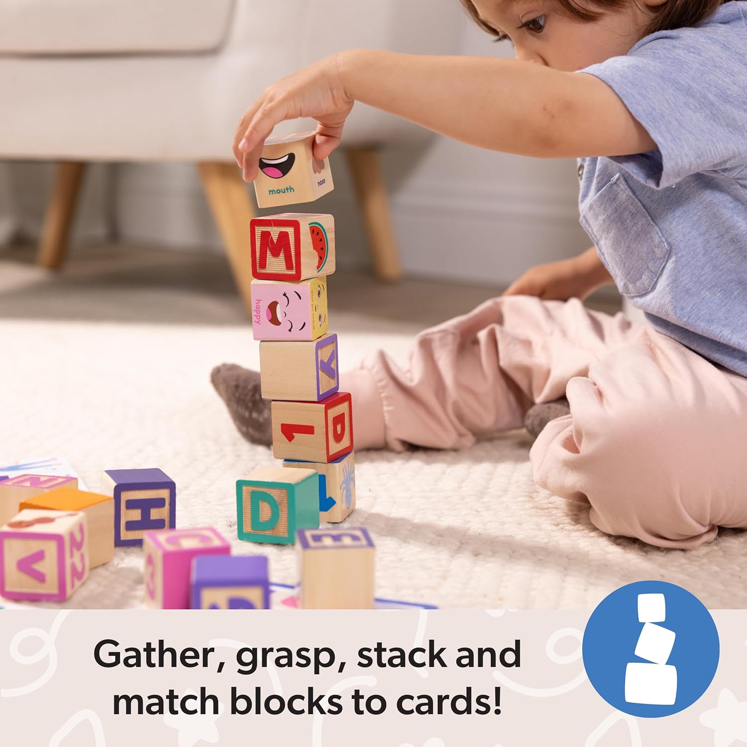 Ms. Rachel Blocks & Cards