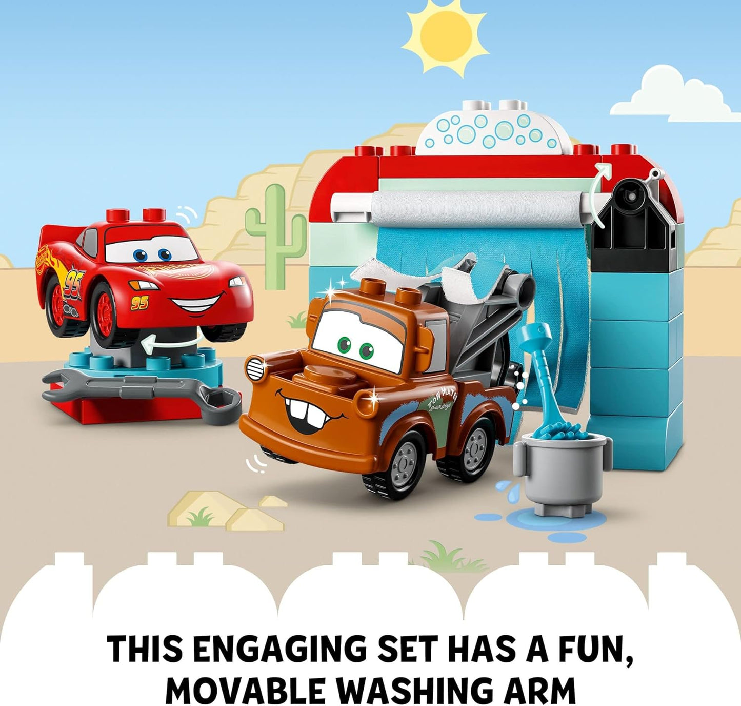 Lighting Mcqueen Car Wash