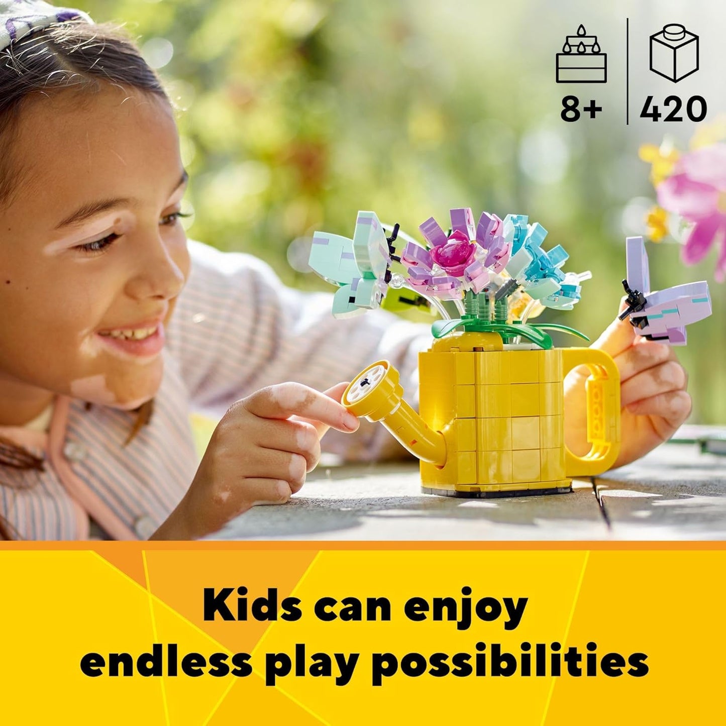 Lego® Flowers in Watering