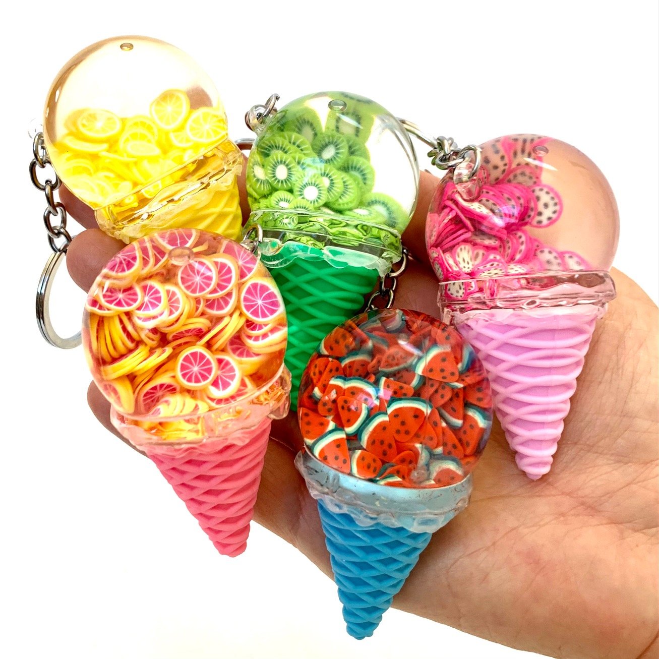 *ice Cream Floaty Key Cha