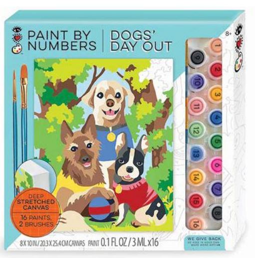 Paint by Number Dog Portr