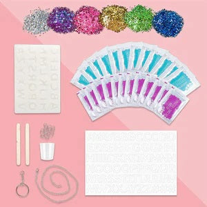 *resin Letter Charm Set