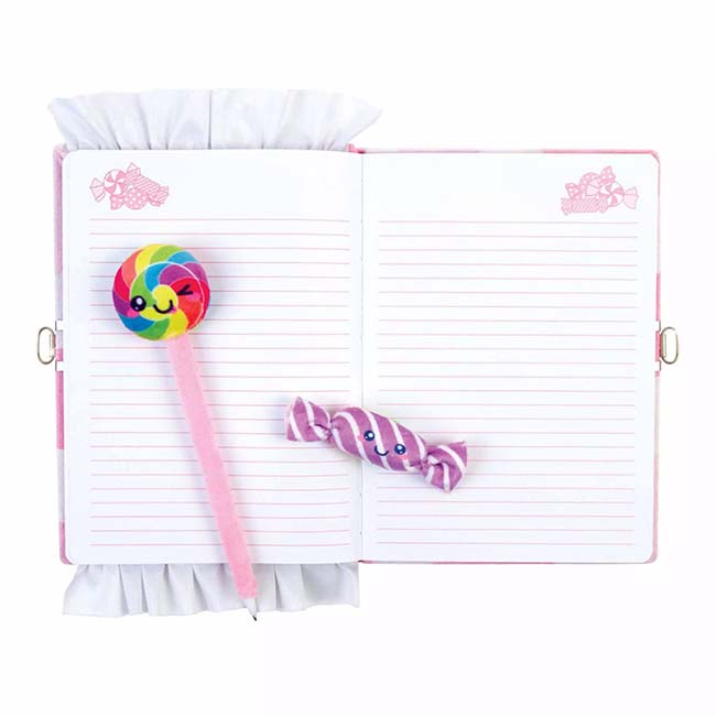 Candy Plush Locking Journ
