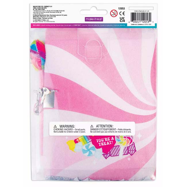 Candy Plush Locking Journ