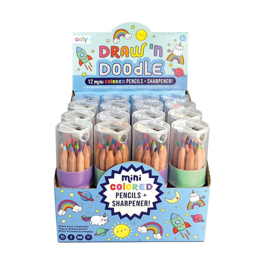 Mini Colored Pencils Set