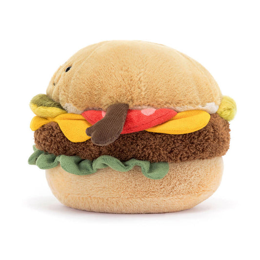 Jellycat Burger Plush