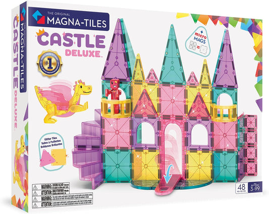 MagnaTiles Castle Deluxe 48 Piece