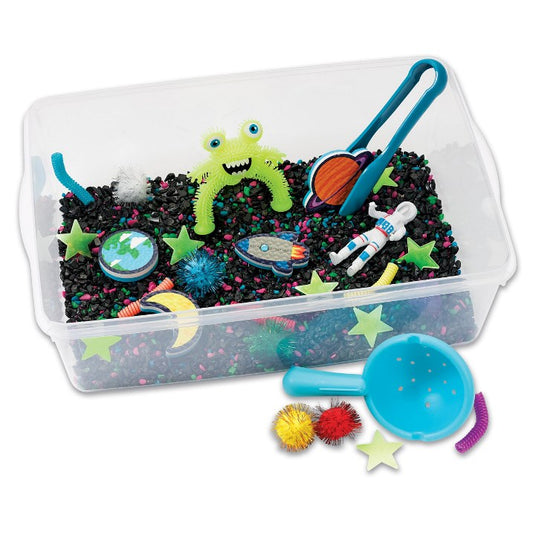 Sensory Bin Outerspace
