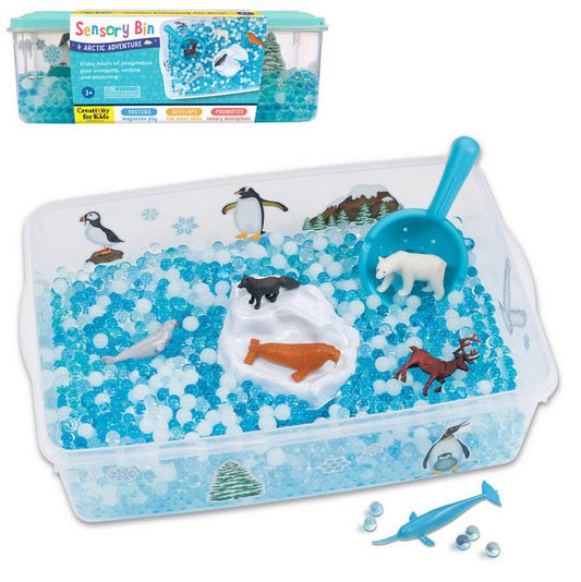 Sensory Bin Artic Adventr