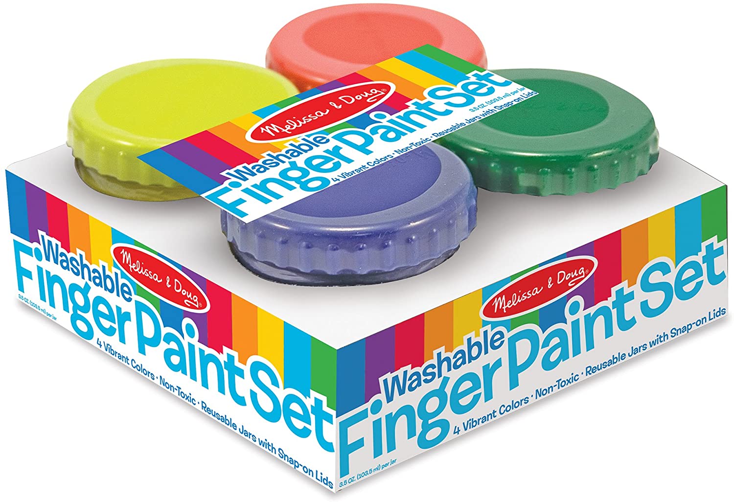 Finger Paint Set 4 Colors