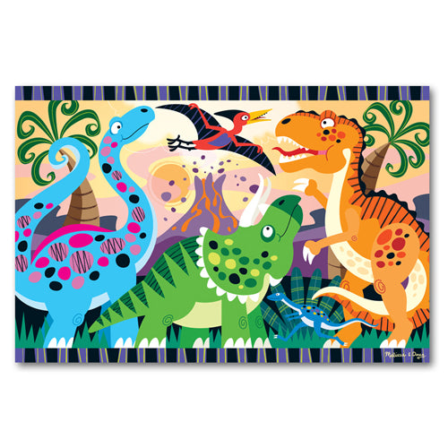 Dinosaur Dawn Floor Puzzl