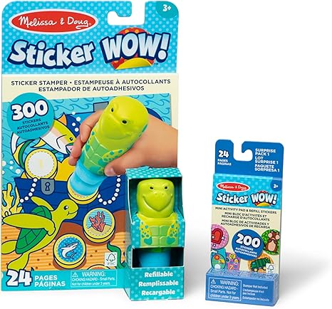 Sticker Wow Pad Turtle