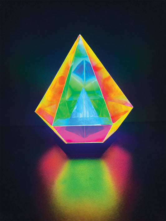 Iridescent Diamond Light