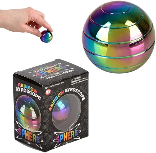 *rainbow Gyroscope Sphere