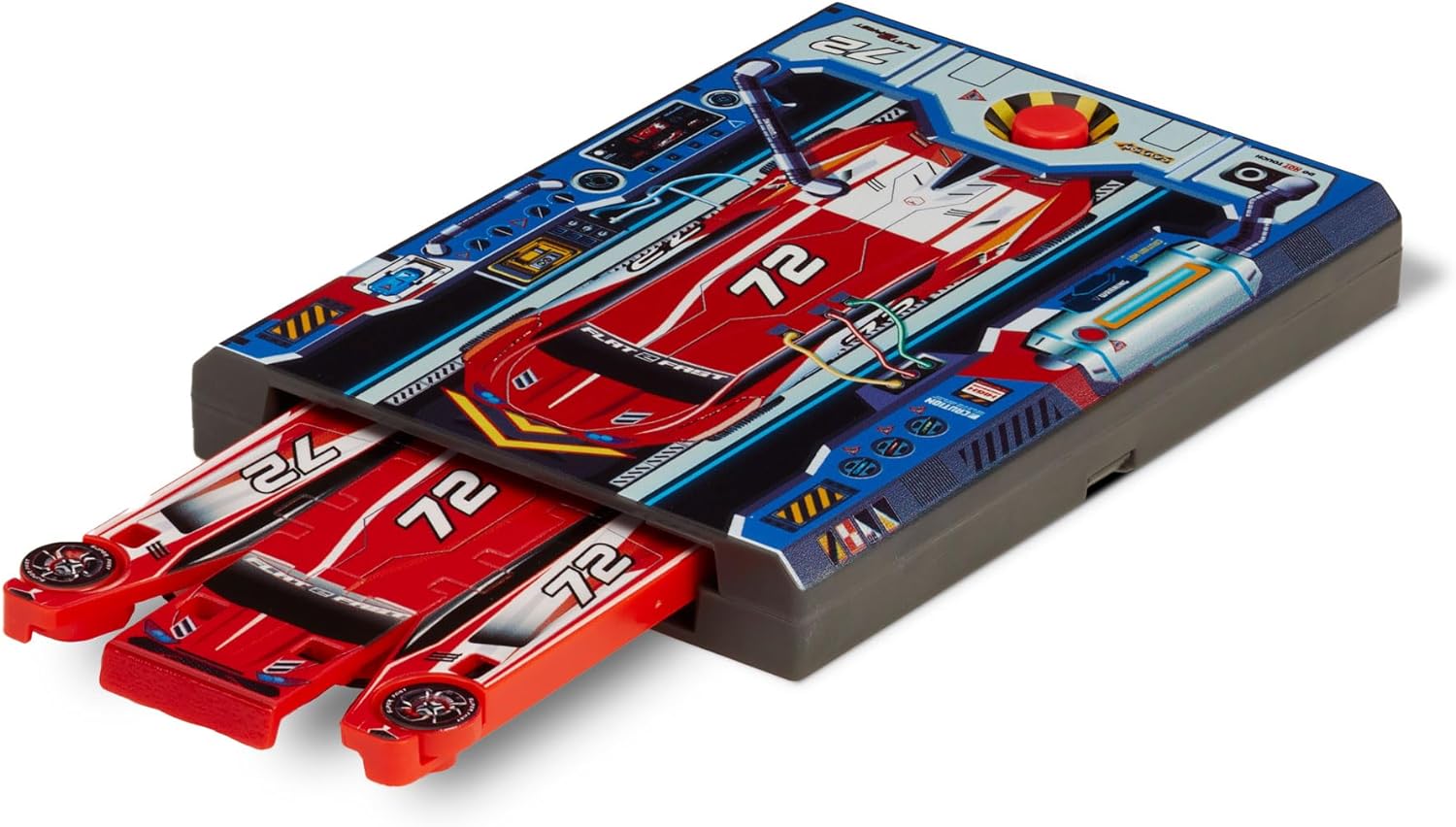 Red Flat 2 Fast Car