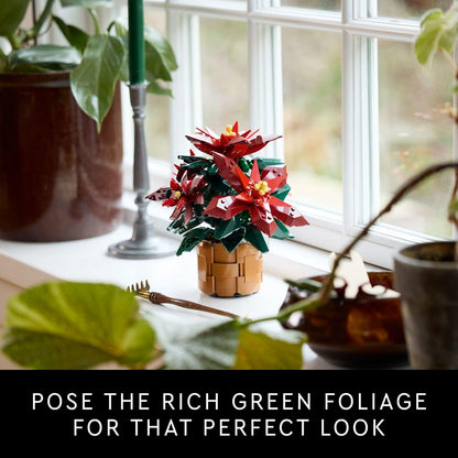 *lego® Poinsettia Plant