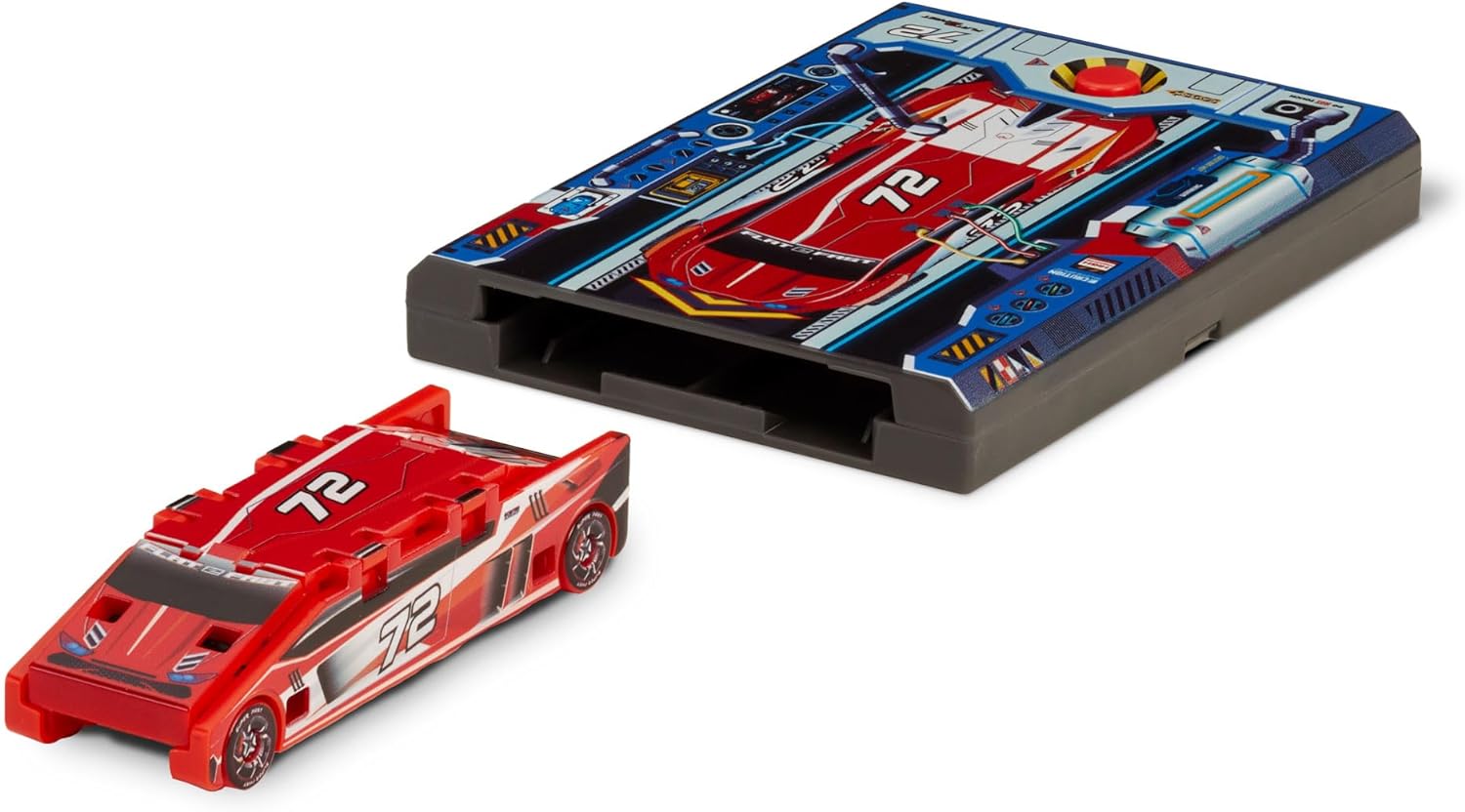 Red Flat 2 Fast Car