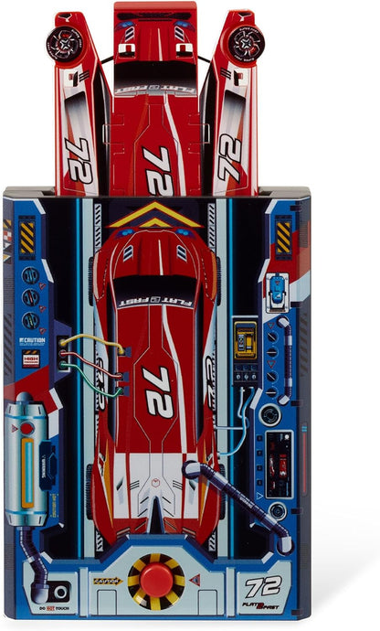 Red Flat 2 Fast Car