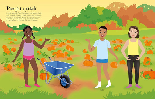 Sticker Dolly Trick Treat