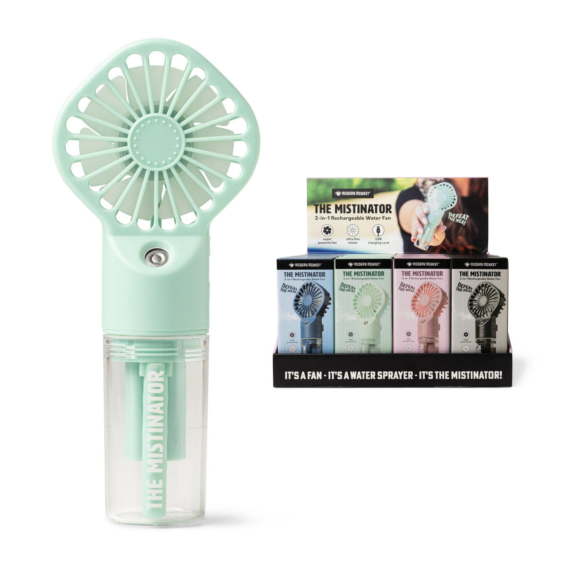 Recharglbe Water Fan