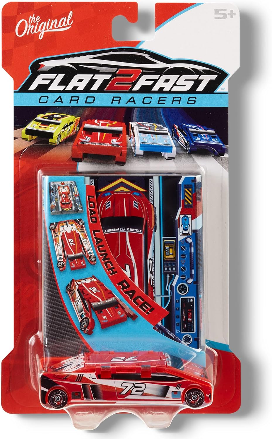 Red Flat 2 Fast Car