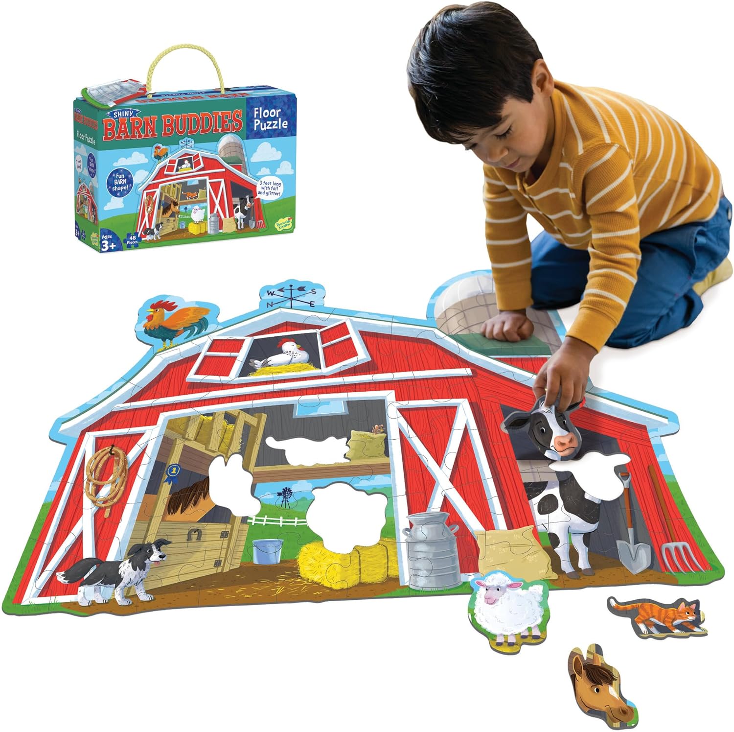 Floor Puzzle Barn Buddies