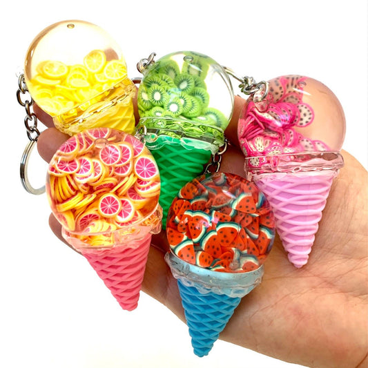 *ice Cream Floaty Key Cha