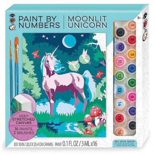 Paint by Number Unicorn