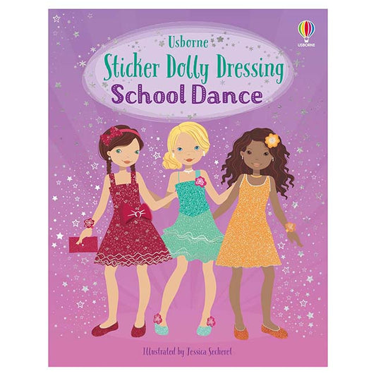Sticker Dolly Dressing School Dance