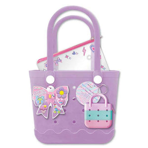 Beach Tote Bag Purple