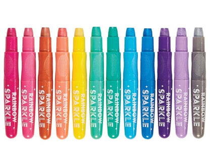 Rainbow Sparkle Crayons
