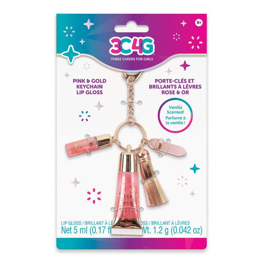 *pink Gold Key Chain Glos