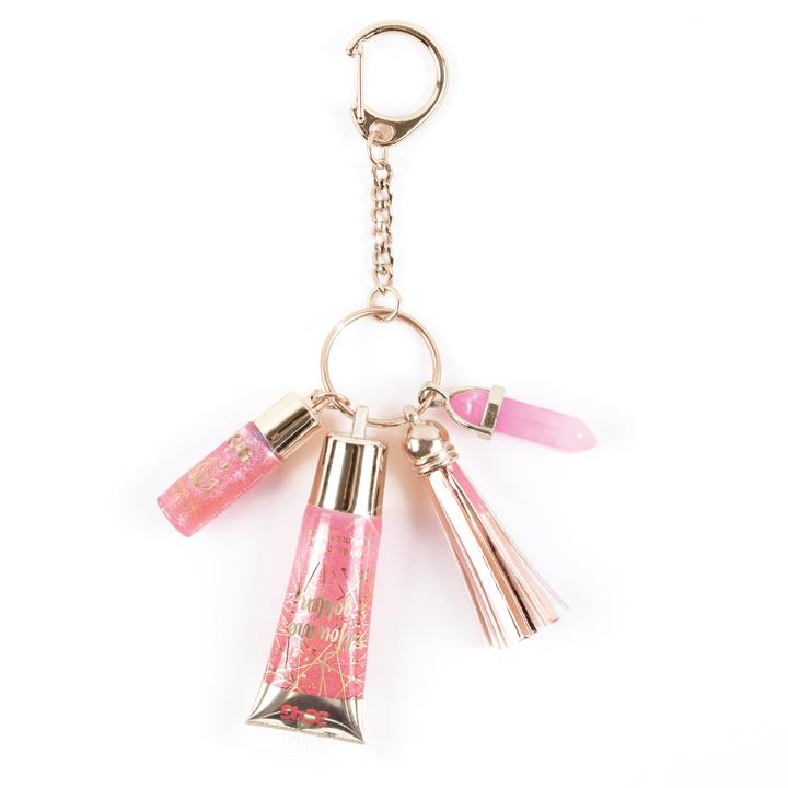 *pink Gold Key Chain Glos